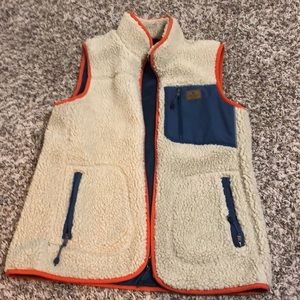 Eddie Bauer fluffy vest